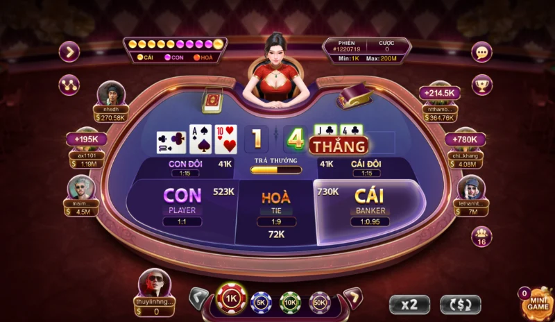 Giới thiệu về bài Baccarat Kim Tài Sunwin