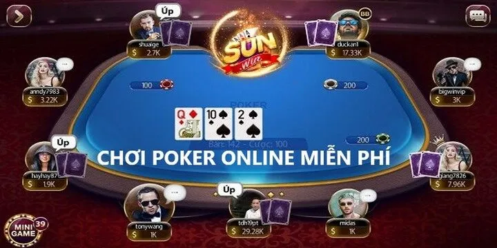 Lợi ích khơi poker online miễn phí